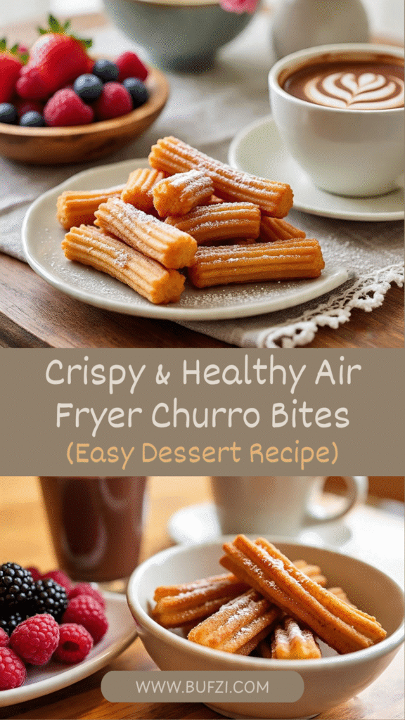 Crispy & Healthy Air Fryer Churro Bites