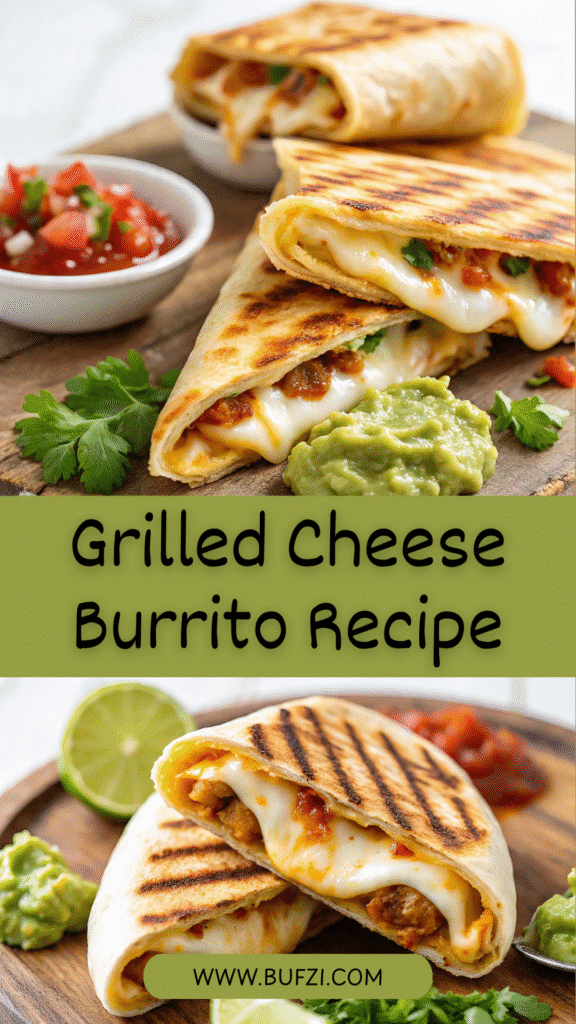Grilled Cheese Burrito Recipe