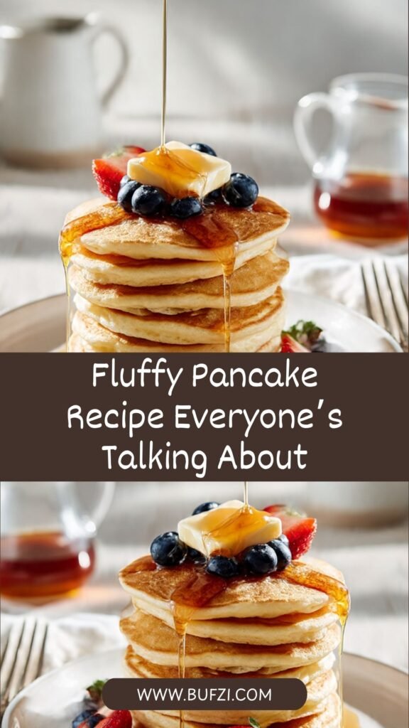 Fluffy Pancake Recipe
