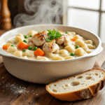 One Pot Gnocchi Chicken Pot Pie