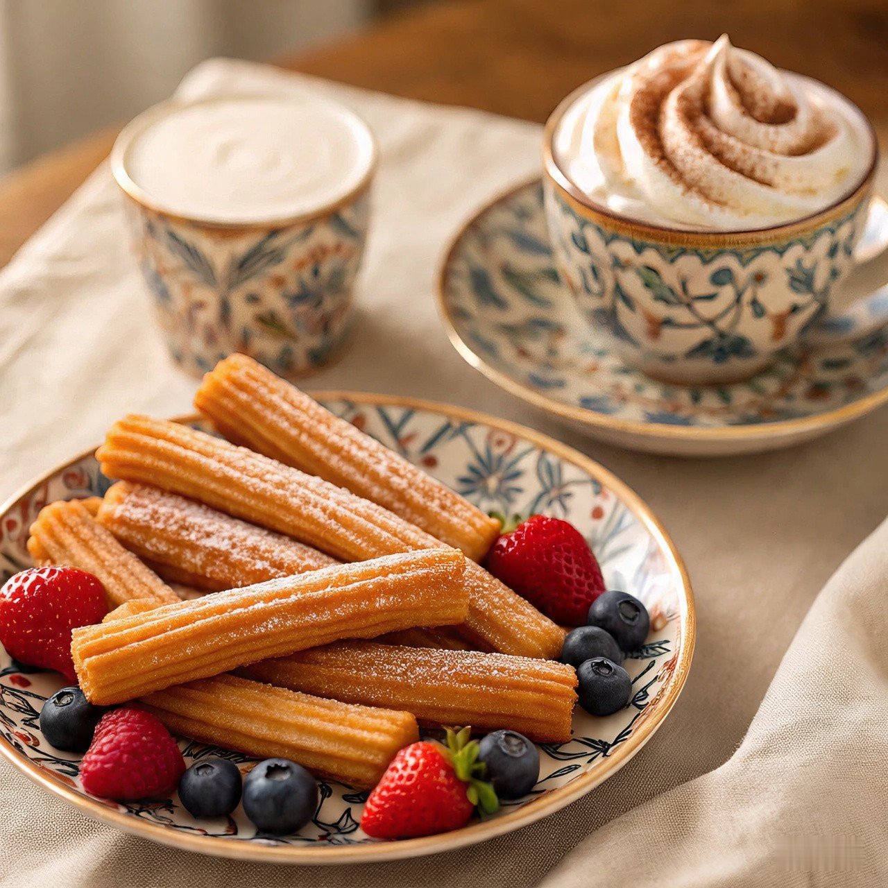 Healthy Air Fryer Churro Bites Recipe