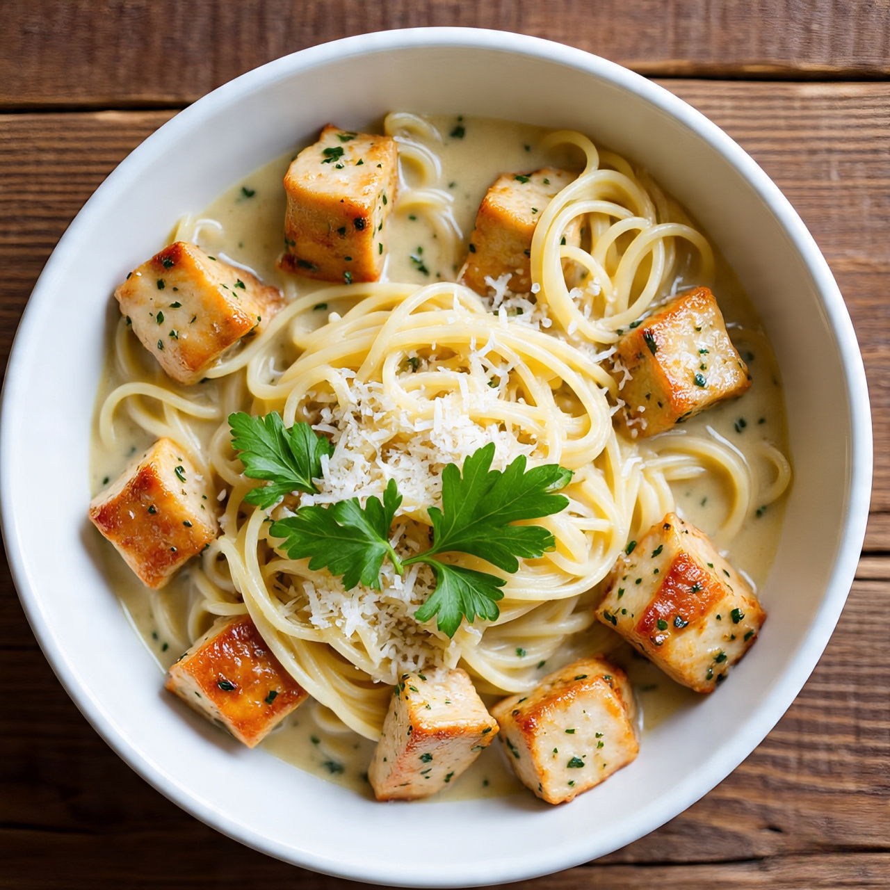 Cowboy Butter Chicken Linguine