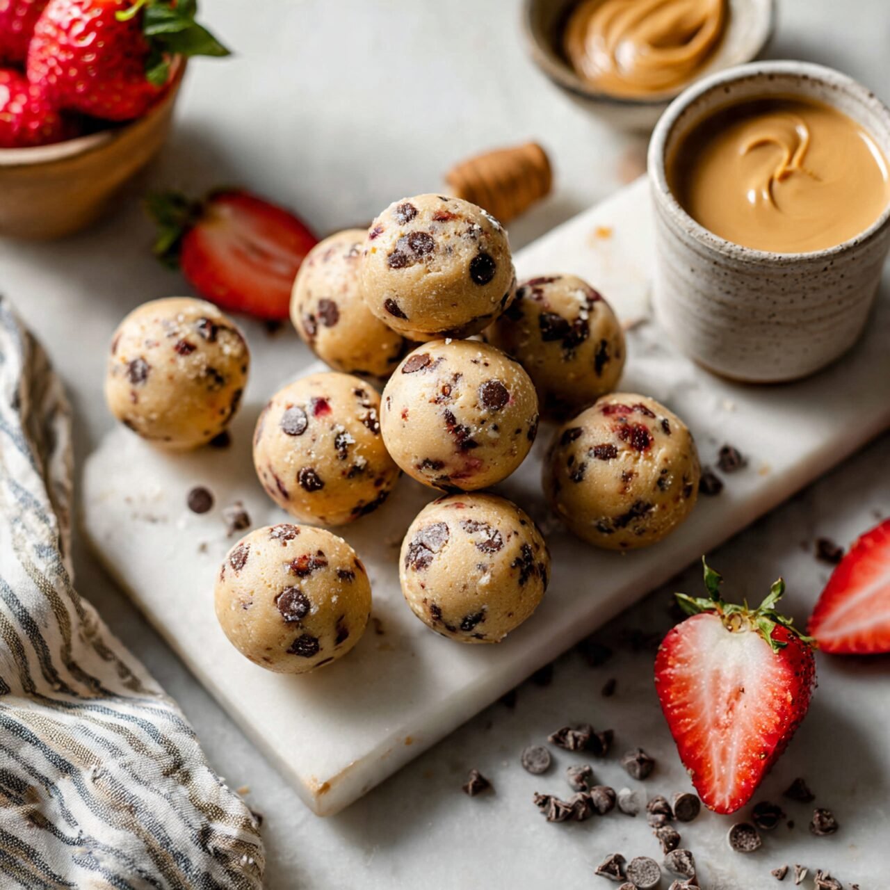 Easy Frozen Peanut Butter Yogurt Bites