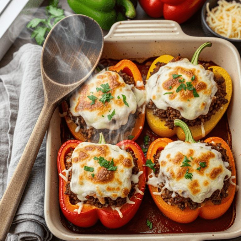 Stuffed Bell Peppers Recipe: Classic Comfort Food Made Easy